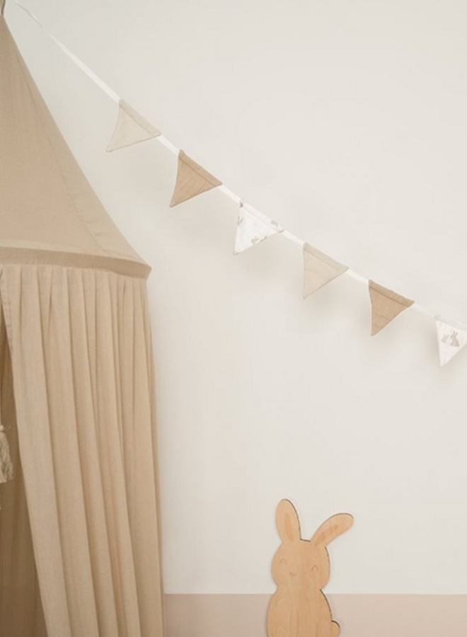 Little Dutch - Canopy muslin beige
