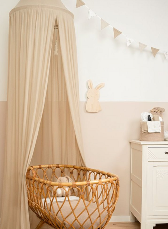 Little Dutch - Canopy muslin beige