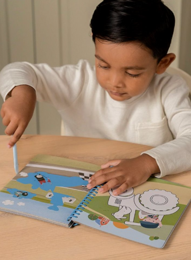 Little Dutch - Scratch & sketch book Jim & friends