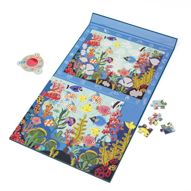 Scratch - Magnetische puzzel Mystery - Oceaan