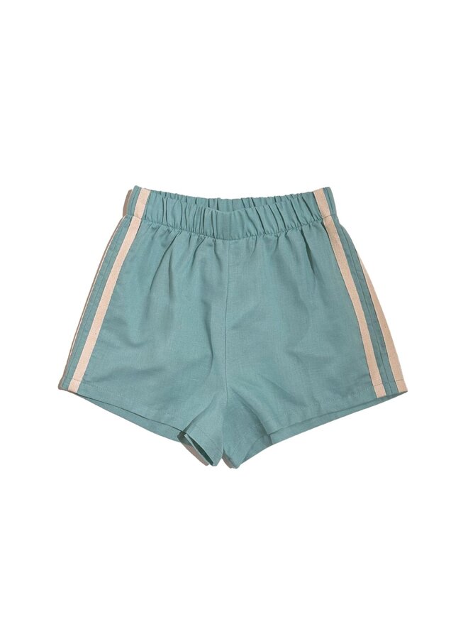Cos I Said So - Short linnen turquoise