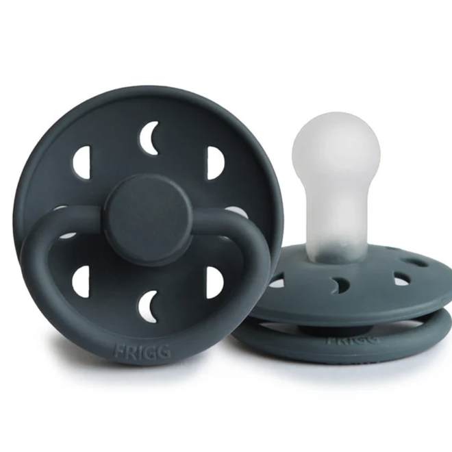 Frigg - Moon fopspeen silicone - Slate