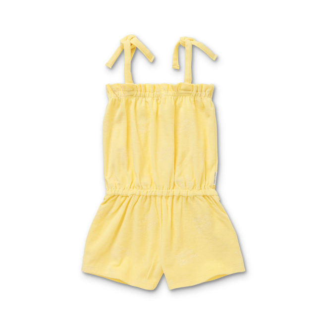 Sproet & Sprout - Terry jumpsuit Shell print Yellow mellow