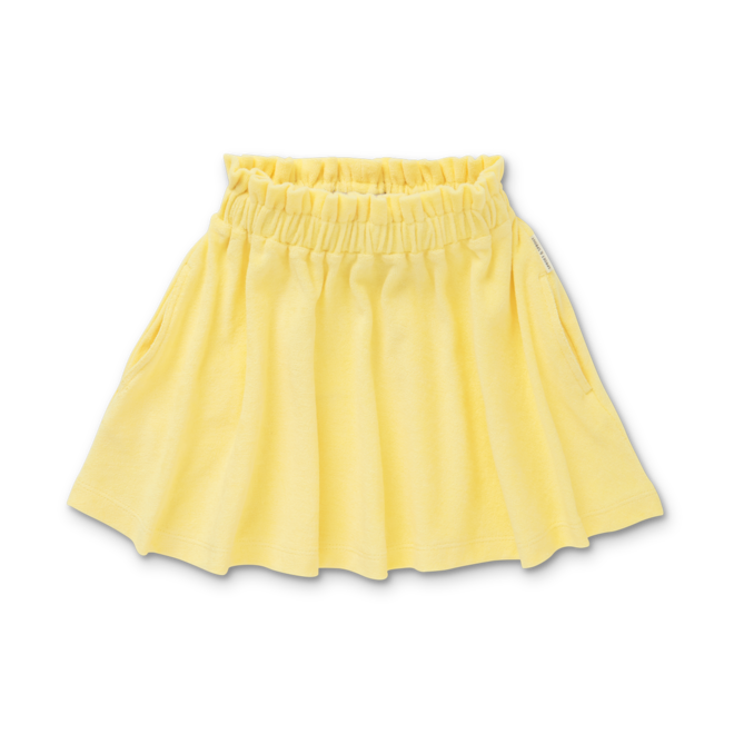 Sproet & Sprout - Smock skirt terry Yellow mellow