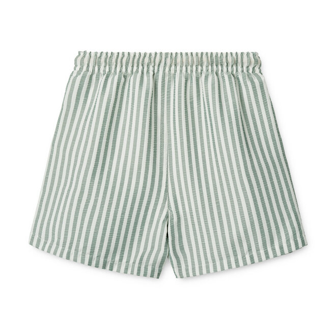 Liewood - Duke Stripe Board Shorts stripe Riverside / Creme