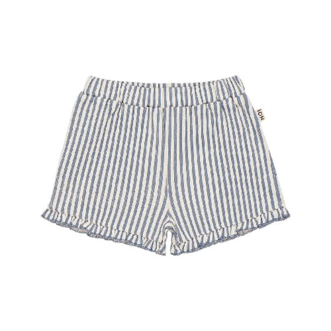 House of Jamie - Baby girls shorts cloud blue stripes