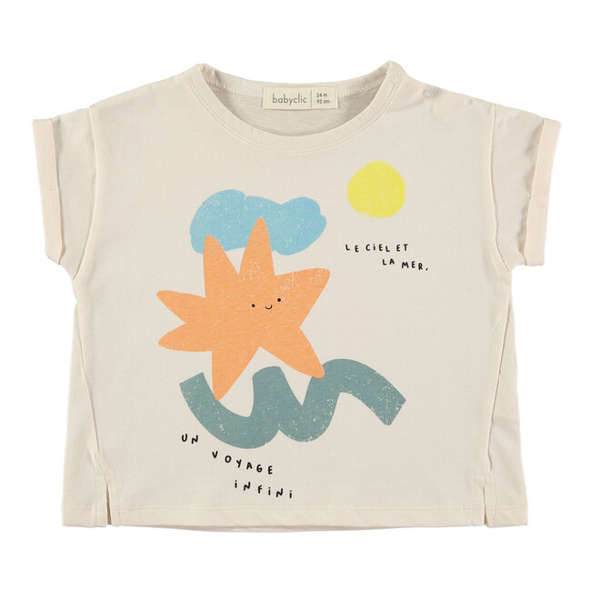 Babyclic - T-shirt Voyage beige