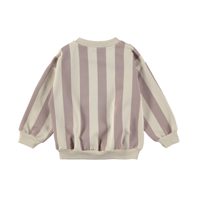 Babyclic - Sweatshirt stripes pink