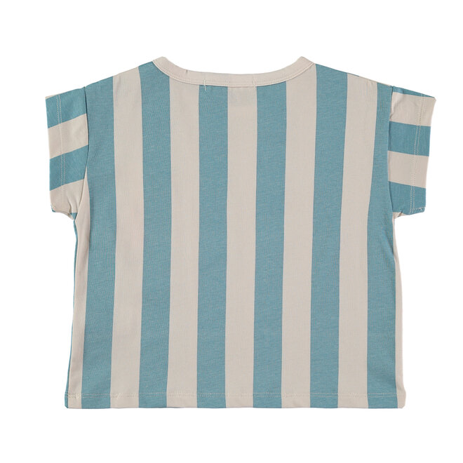 Babyclic - T-shirt stripes blue