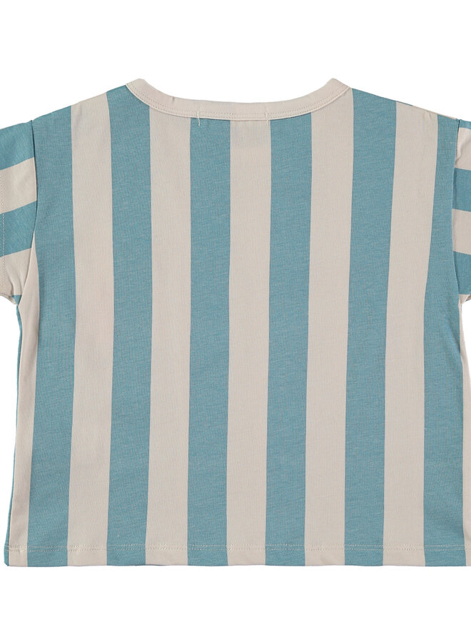 Babyclic - T-shirt stripes blue