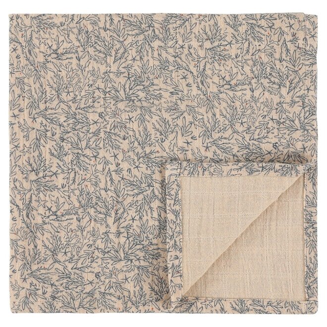 Trixie - Muslin cloths 3-pack mix | 55x55cm - Lovely Leaves