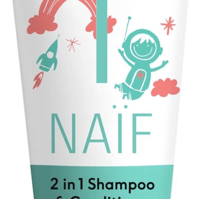 Naïf - Shampoo en conditioner - 2 in 1
