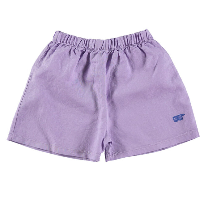 Lötiekids - Linen short glasses mauve