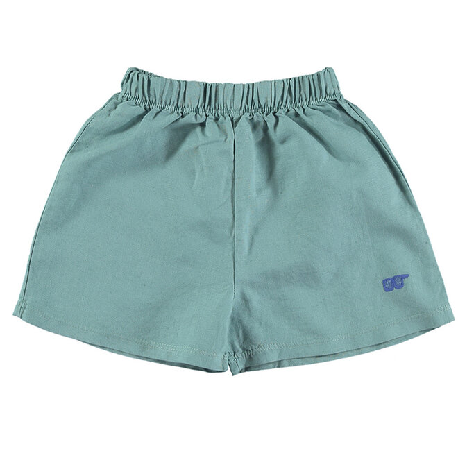 Lötiekids - Linen shorts Glasses pacific