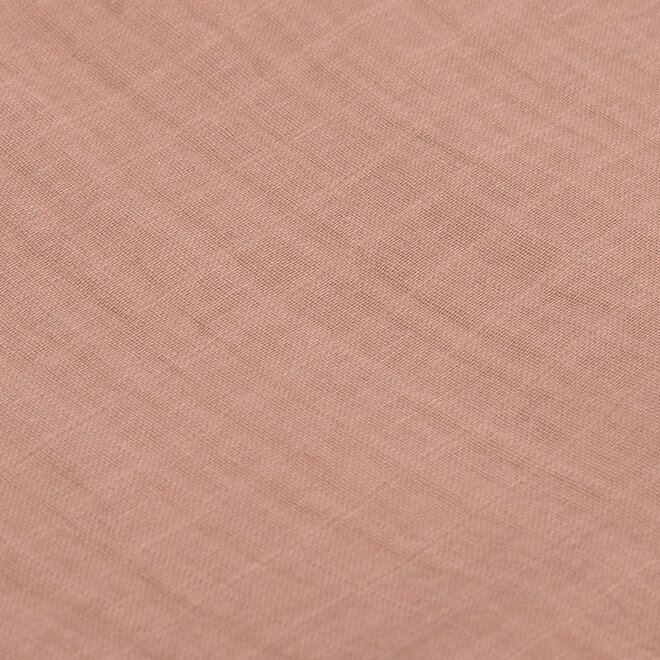 Lässig - Swaddle & Burp Blanket L Tiny Smile  maple