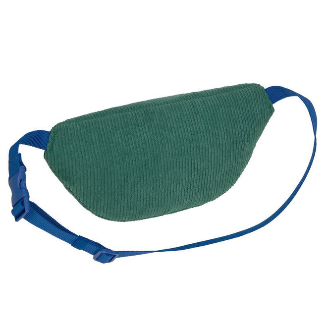 Lässig - Mini Bum Bag Cord Little Gang Fun ocean  green