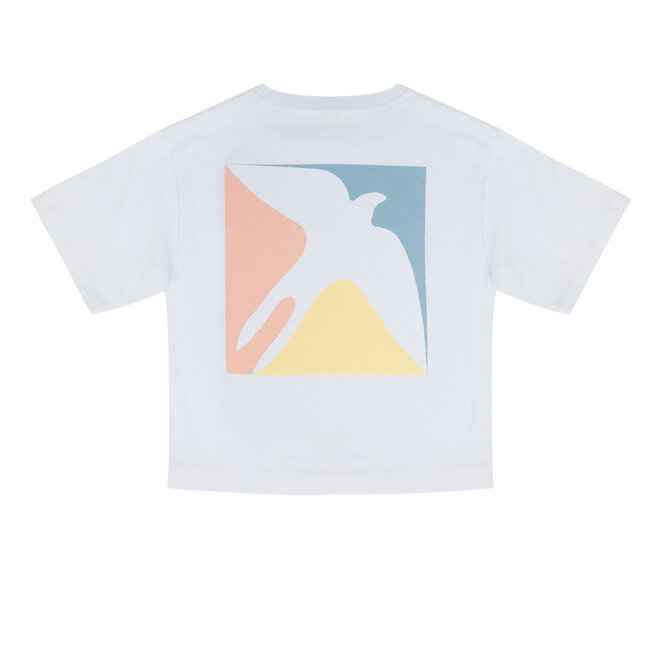 Jenest - Mase oversized T-shirt Water blue