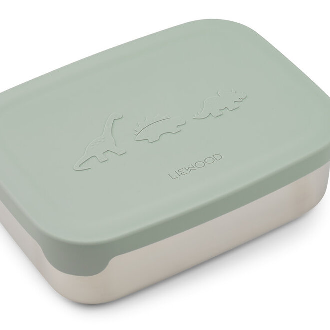 Liewood - Nina lunch box Dino dusty mint