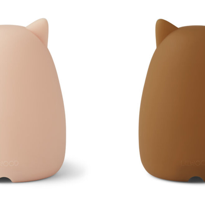 Liewood - Callie night light 2-pack Cat rose/golden caramel