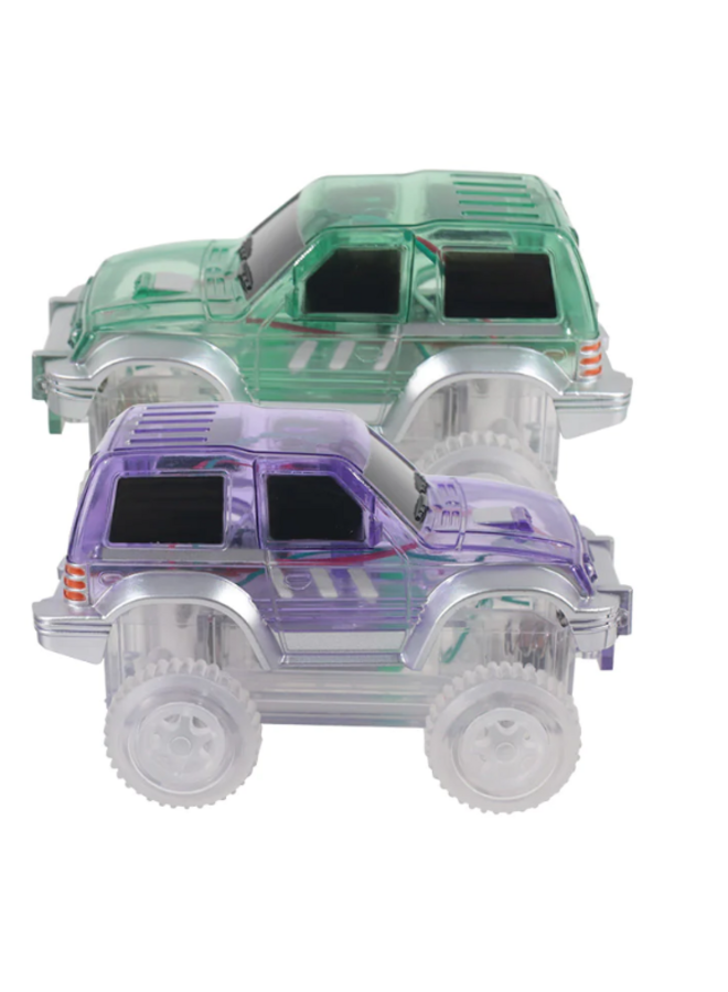 Cleverclixx - Race Track Car Pastel Purple | 1 Piece
