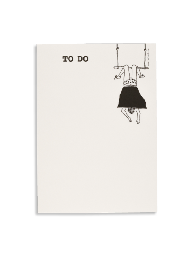 Helen B - Blocnote Trapeze girl
