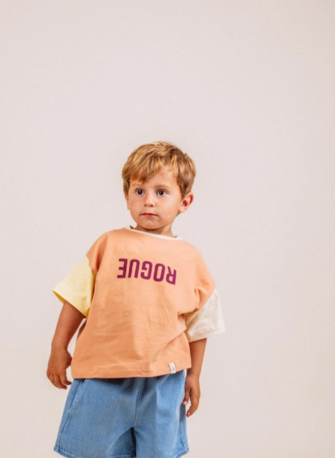 BONNIE & THE GANG - Elliot T-shirt Pale blush Rogue