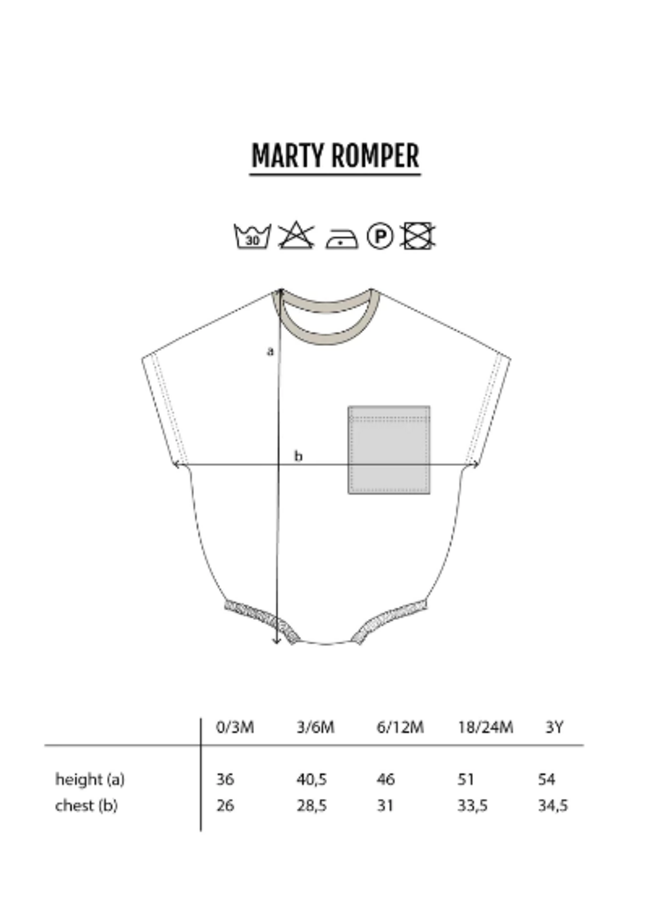 BONNIE & THE GANG - Marty romper Banana scream