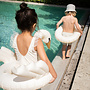 Konges Slojd - Swim ring swan cream