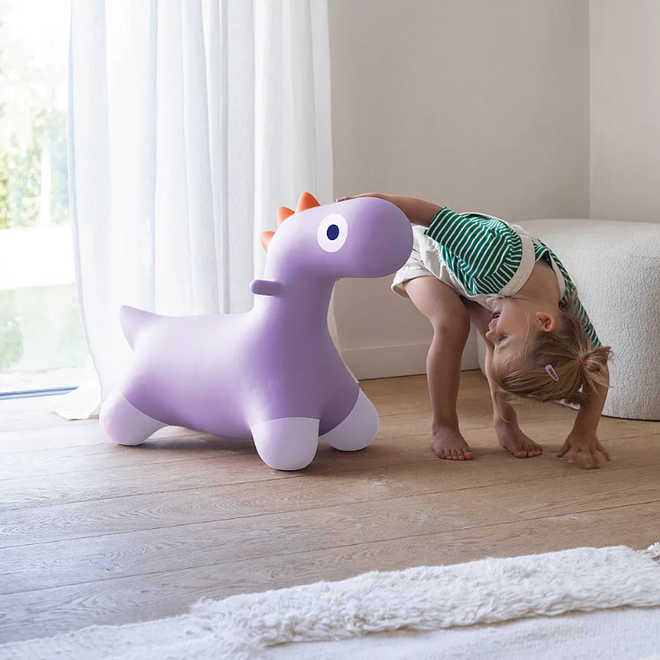 Quut Hoppi - Bouncing Dino lilac
