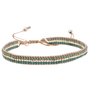 Meet Coco - Mardi seagreen / gold armband
