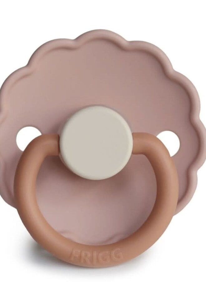 FRIGG - Fopspeen silicone - Daisy bloom biscuit
