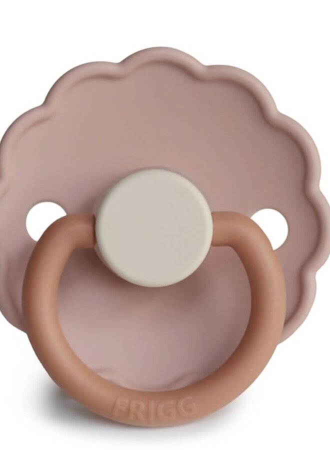 FRIGG - Fopspeen silicone - Daisy bloom biscuit