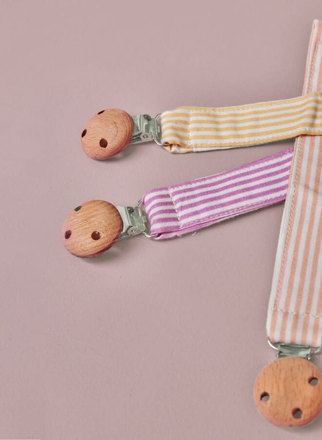 Gabrielle Paris - Fopspeenketting Lemon stripes