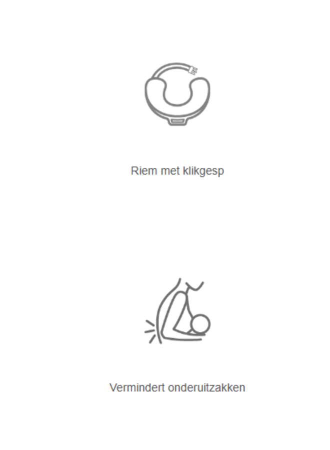 Ergobaby - Natural curve Borstvoedingskussen - Grey