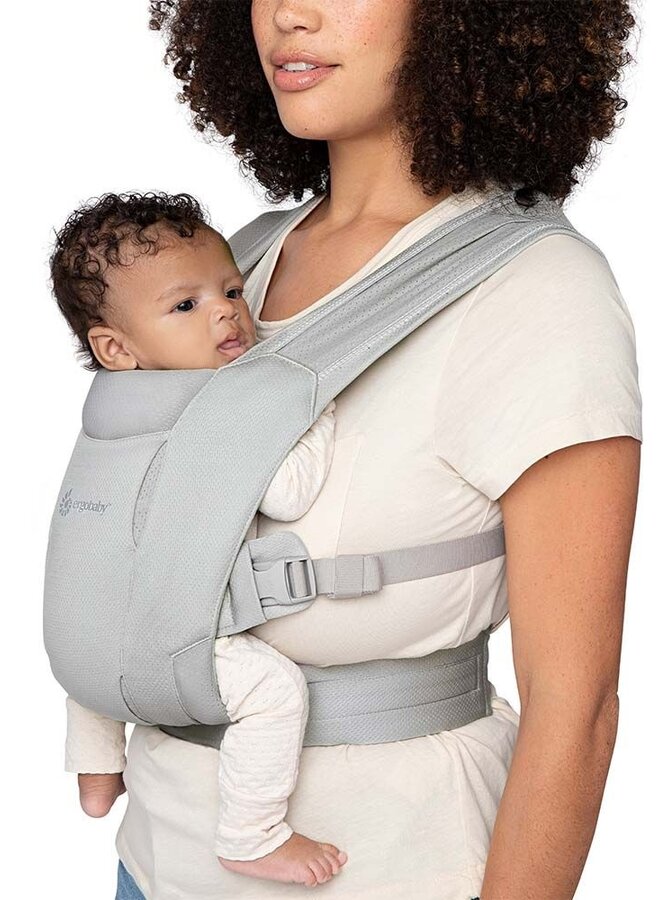 Ergobaby - Embrace draagzak Mesh  - Soft grey