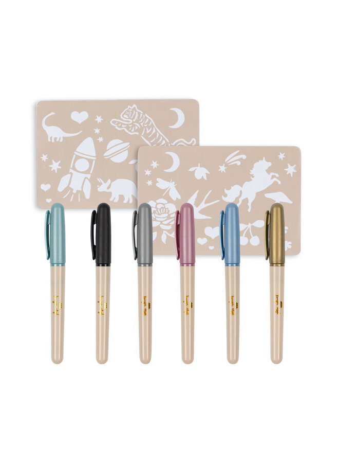 Konges Slojd - Tattoo pen set