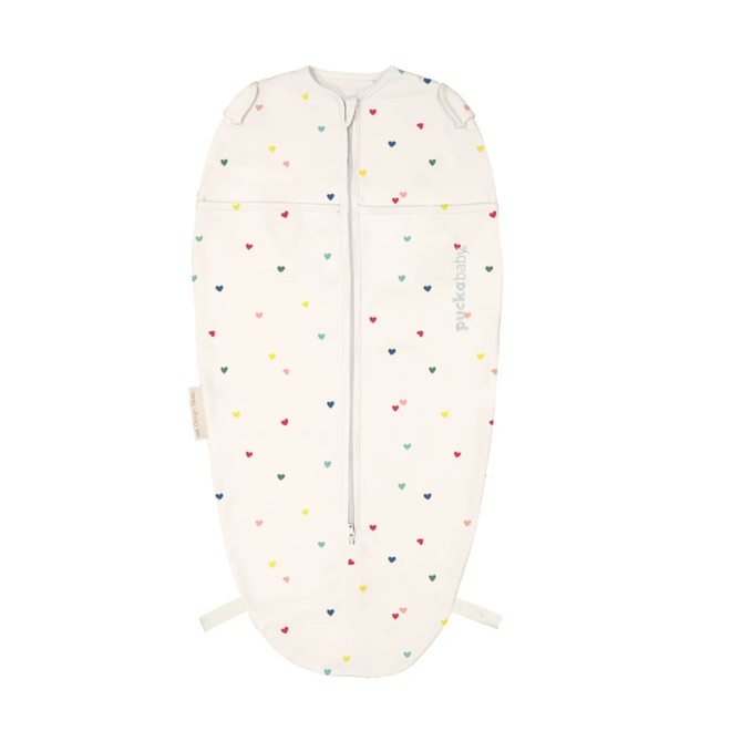 Puckababy - Inbakerslaapzakje Mini 3-6m - Hearts confetti