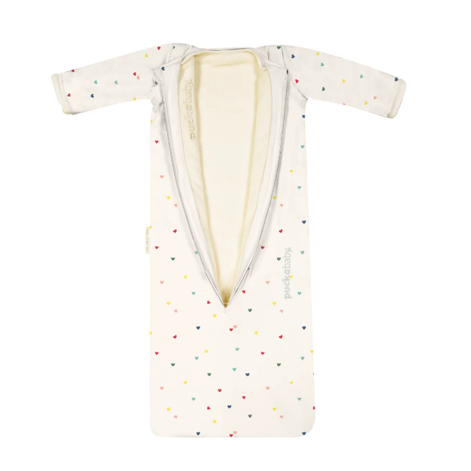 Puckababy - Slaapzak Bag 4 Seasons 6m-2,5j - Hearts confetti