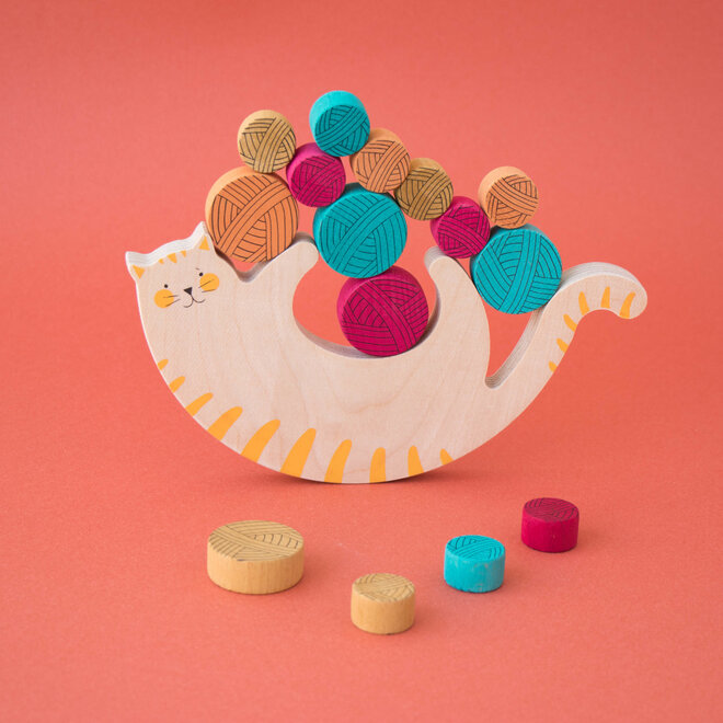 Londji - Wooden toy - Meow