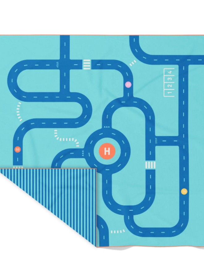 Quut - Play Towel Road 180 x 180 cm