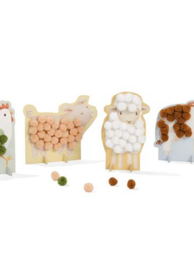 Little Dutch - Pompom craft kit Little Farm