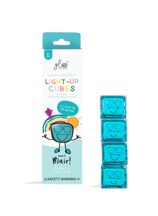 Glo Pals Light up cubes-4pc Blair