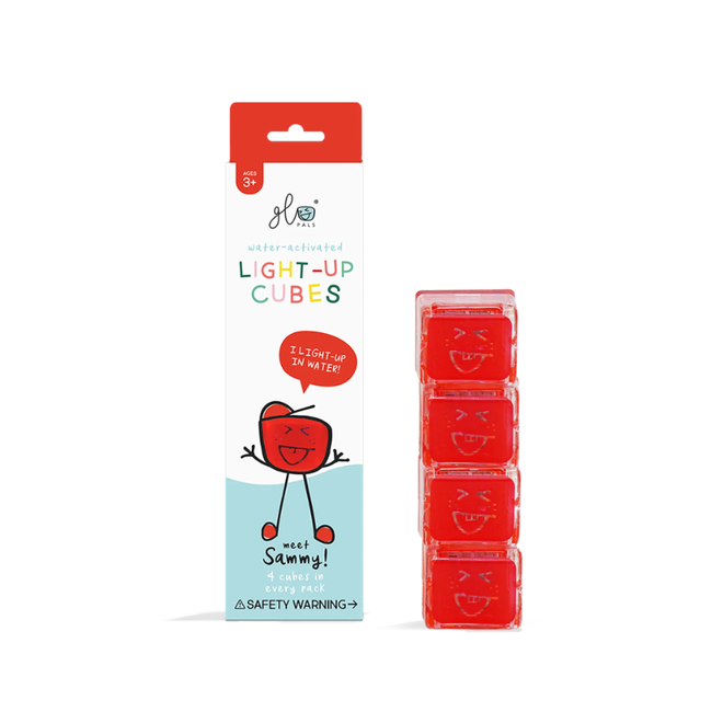 Glo Pals Light up cubes-4pc Sammy