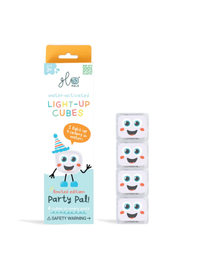 Glo Pals Light up cubes-4pc Party