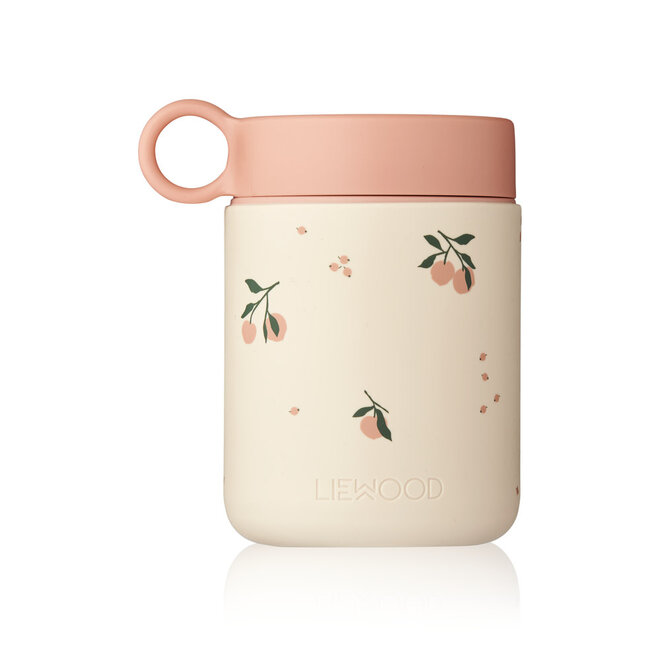 Liewood - Kian Food Jar Peach Sea shell