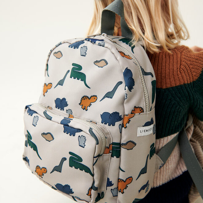 Liewood - Allan Backpack Dinosaurs Mist