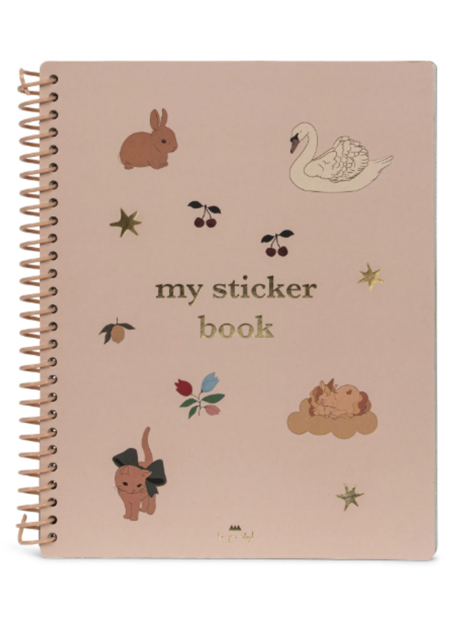 Konges Slojd - My sticker book FSC blush