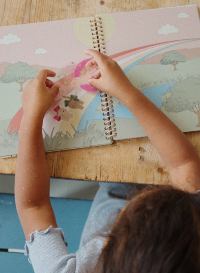Konges Slojd - My sticker book FSC blush