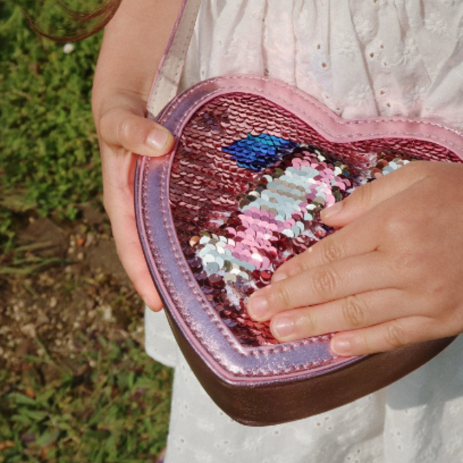 Konges Slojd - Tut Heart sequin bag