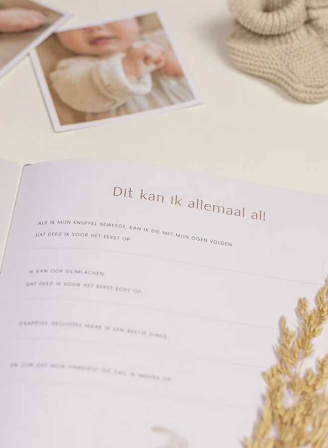Little Dutch - Babyboek 'Mijn eerste jaar' Baby Bunny FSC